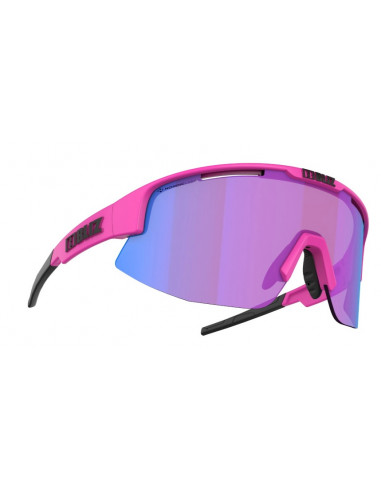 Bliz Glasögon Matrix Nano Nordic Light Rosa Med Blå Multilins