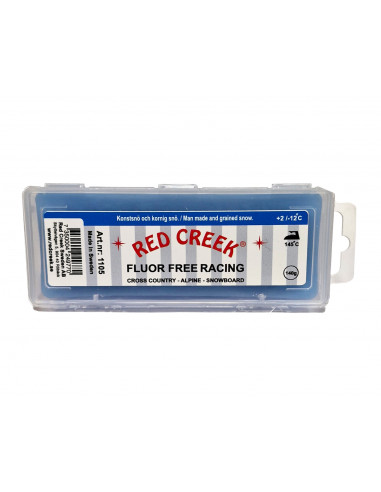 Red Creek Paraffin Fluor Free Racing Blå +2/-12 140g