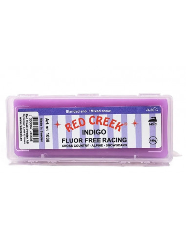 Red Creek Paraffin Fluor Free Racing Indigo -3/-20 140g