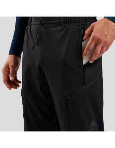 Odlo Byxa Zeroweight X-Warm Windproof...