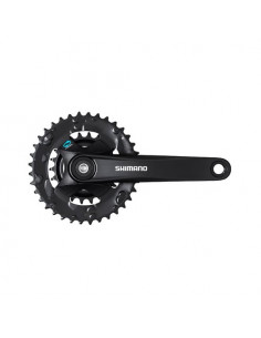 Shimano Vevparti 7/8-vxl Dubbel 175mm 36/22T MTB Fyrkant...