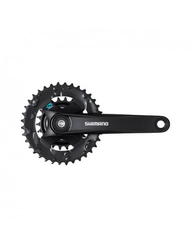 Shimano Vevparti 7/8-vxl Dubbel 175mm 36/22T MTB Fyrkant 123mm