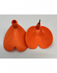 Peltonen Truga Wide Basket Soft Snow Orange 10mm