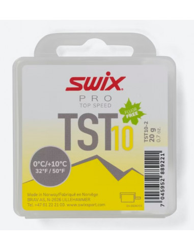 Swix Valla TS10 Turbo Yellow 0/+10 20g
