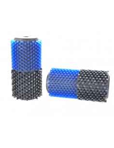 Red Creek Rotorborste Kombi XC Ultrafint Rakt Stål/Blå