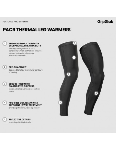 GripGrab Benvärmare PACR Thermal