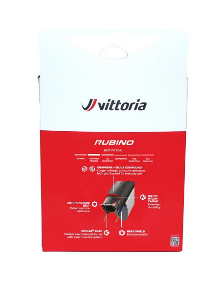 Vittoria Däck Däck Rubino V 2-Pack Inklusive Slang