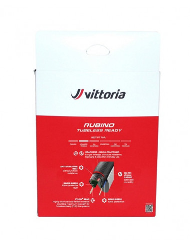 Vittoria Däck Däck Rubino V TLR 2-Pack...