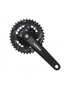 Shimano Vevparti 7/8-vxl Dubbel 175mm 36/22T MTB Fyrkant...