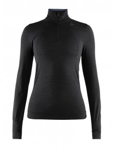 Craft | Fuseknit Comfort Zip Women, Svart |