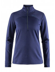 Craft | Pin Halfzip Dam Blå |