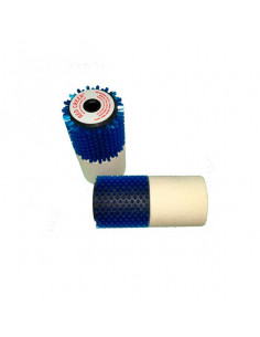 Red Creek Rotorborste Combi XC Blå Nylon/Filt 140mm