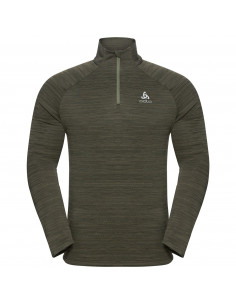Odlo Tröja Run Easy Half Zip Mid Layer LS Herr