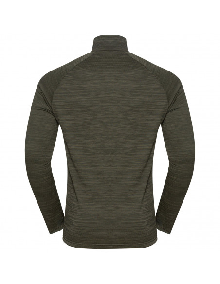 Odlo Tröja Run Easy Half Zip Mid Layer LS Herr