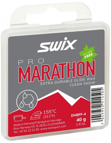 Swix Valla Pro Marathon 40g Svart